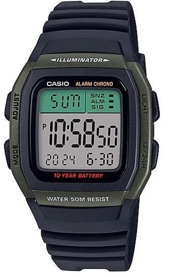 Снимка на CASIO W-96H-3AVDF